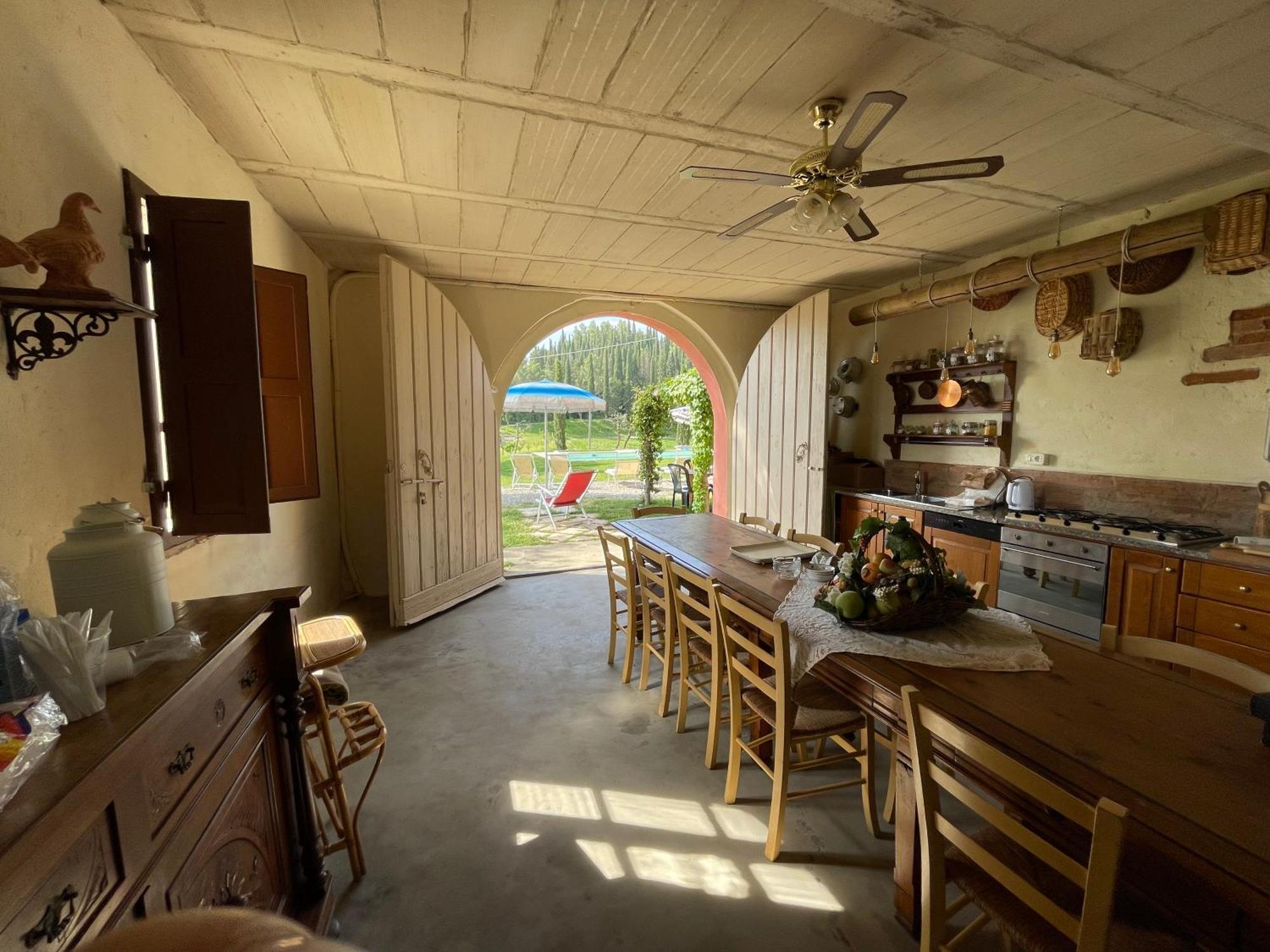 Casa Vacanze Podere Marilla ペッチョリ エクステリア 写真
